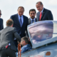 Delikate Visite: Der türkische Präsident Recep Tayyip Erdogan lässt sich an der Seite von Russlands Präsident Vladimir Putin die Su-57 zeigen. Foto MAKS Aerosalon