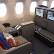 Edelweiss Airbus A350 – Business Class Sitz