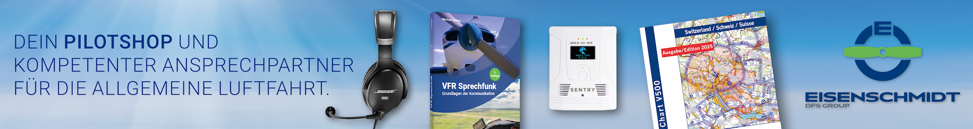 Dein Pilotshop und kompetenter Ansprechpartner für die allgemeine Luftfahrt