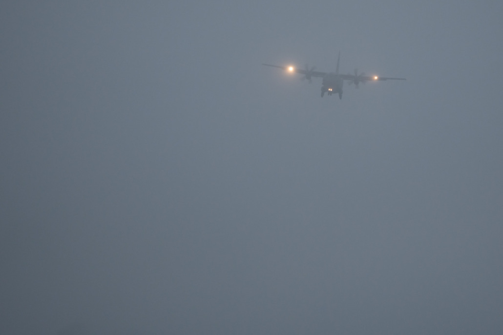 Inzwischen ein WEF-Stammgast am Bodensee: Die Alenia C-27J Spartan der Luftwaffe Litauens. Foto Tino Dietsche