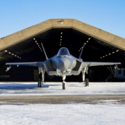 F-35 rett før take off under Iceland Air Policing 2020.