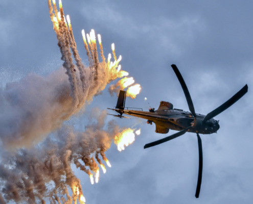 Super Puma Display Team auf der Axalp 2022
