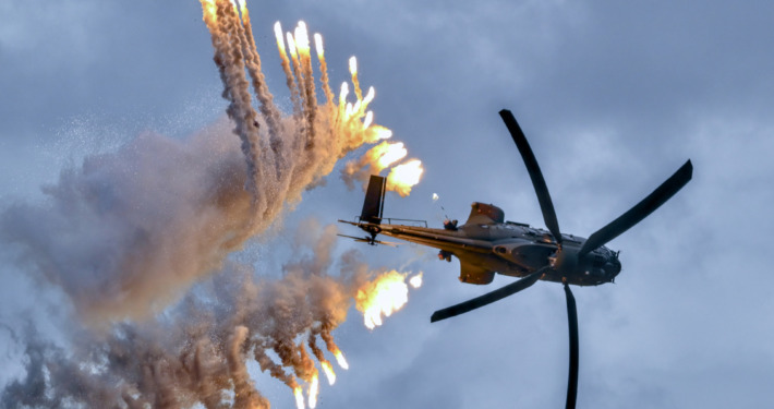 Super Puma Display Team auf der Axalp 2022